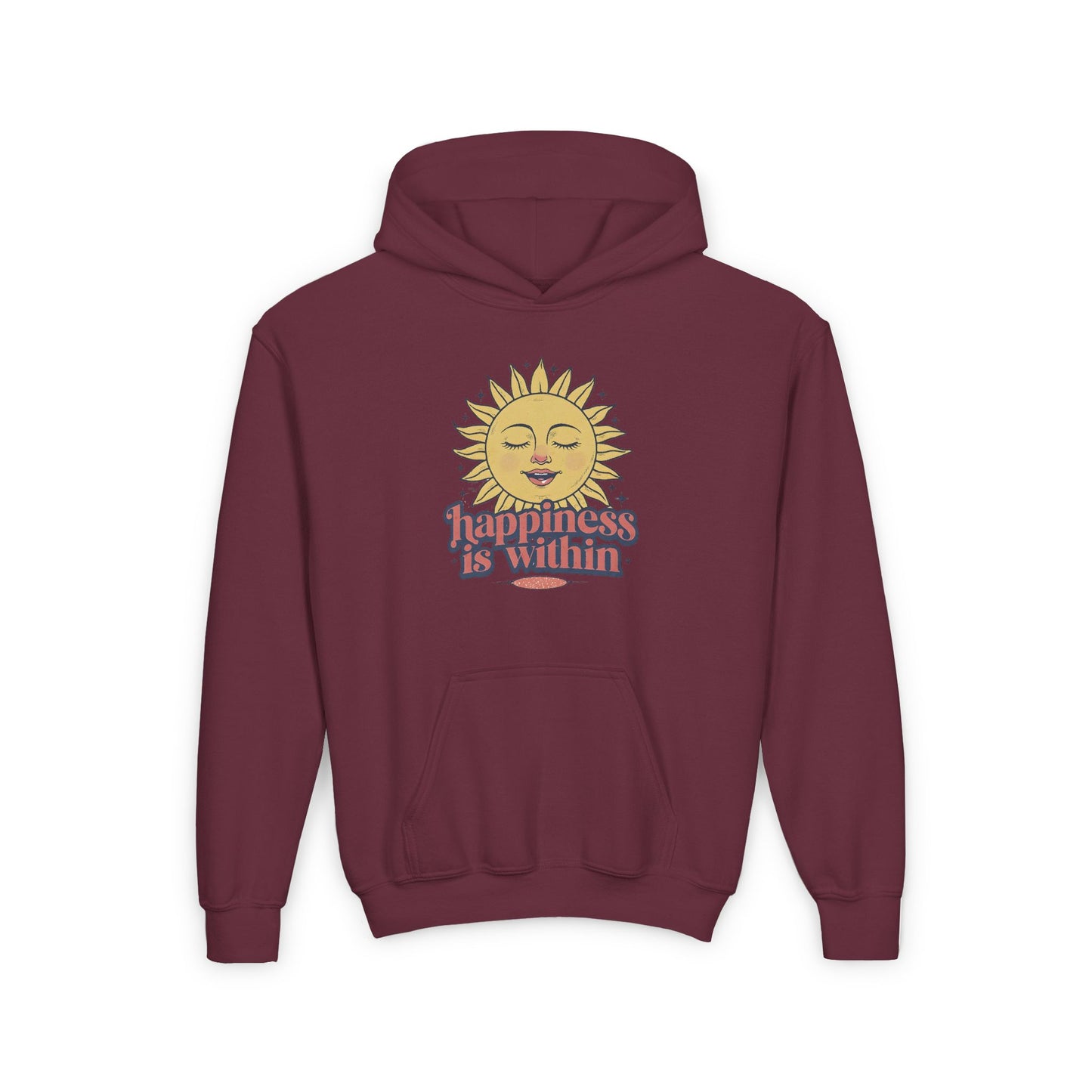Happiness Is Within Kids Hoodie