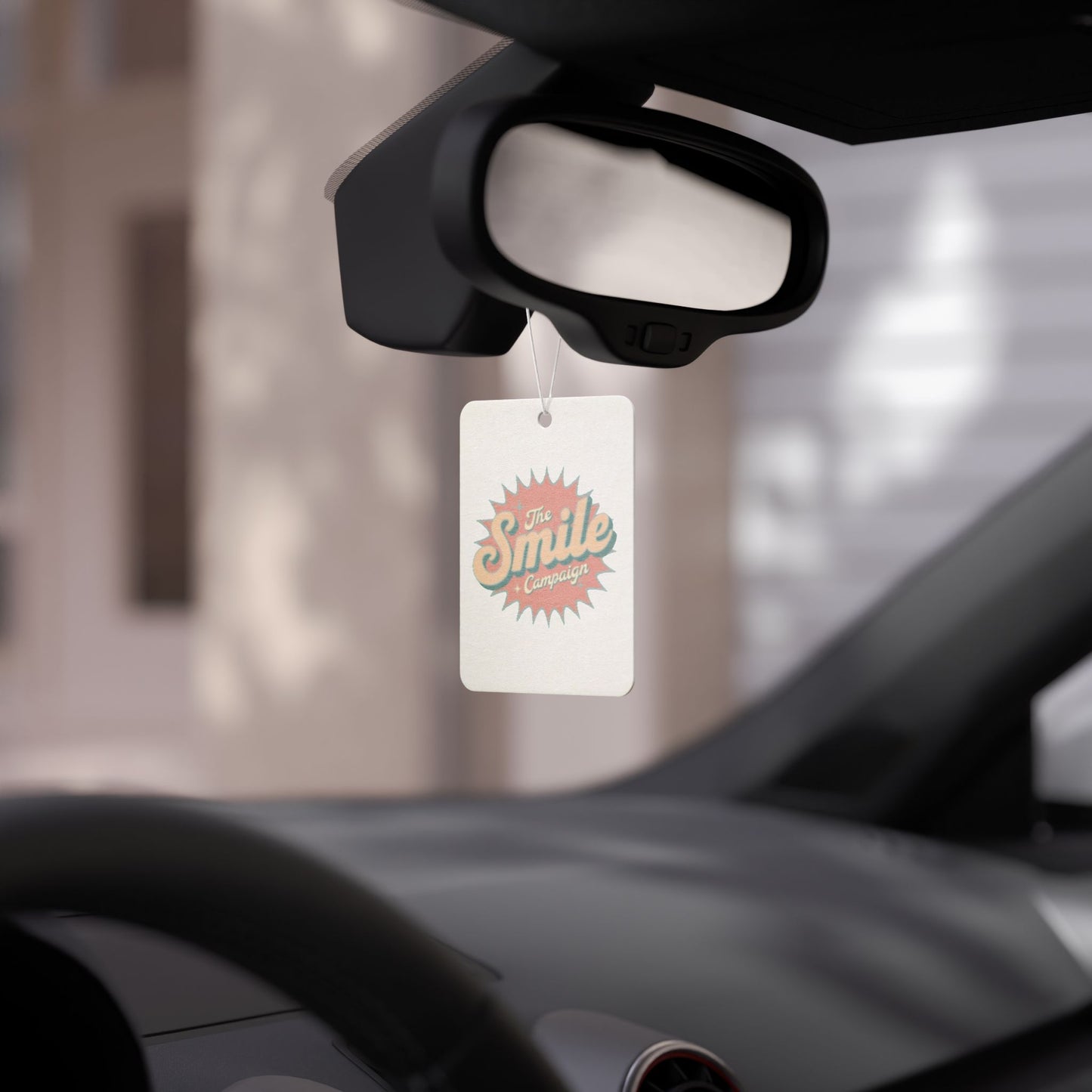 The Smile Campaign Car Air Freshener