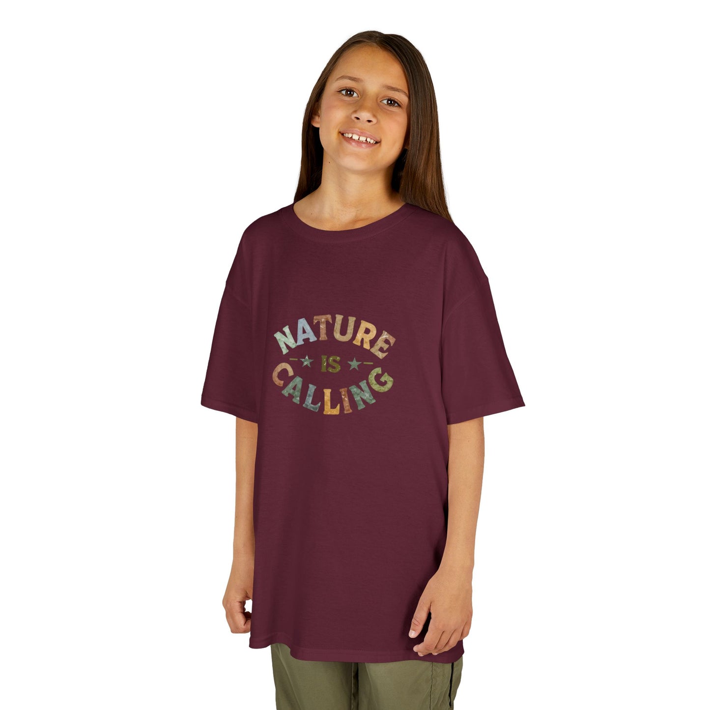 Nature Is Calling Kids Tee