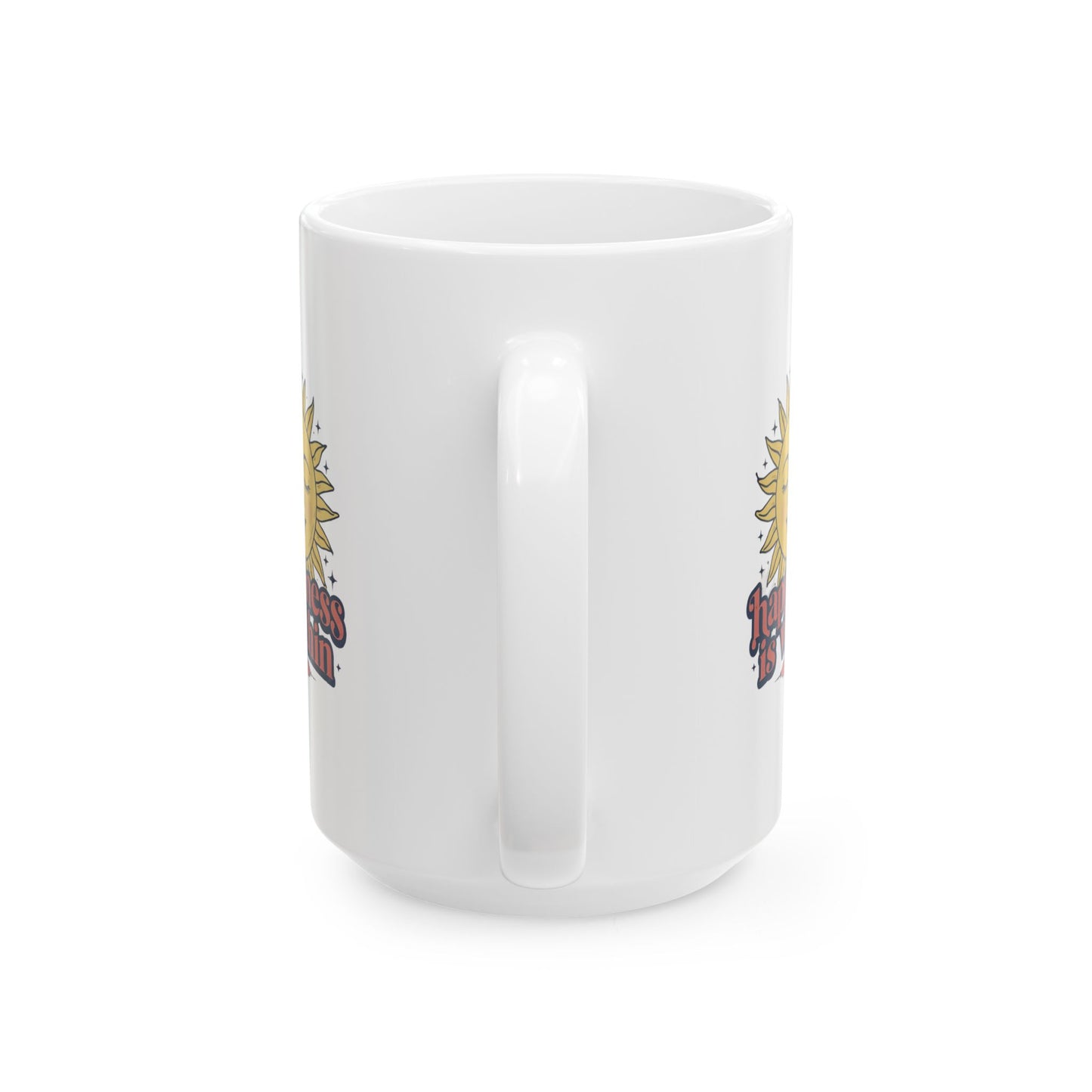 Happiness Is Within Mug, 15oz