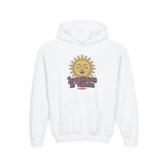 Happiness Is Within Kids Hoodie