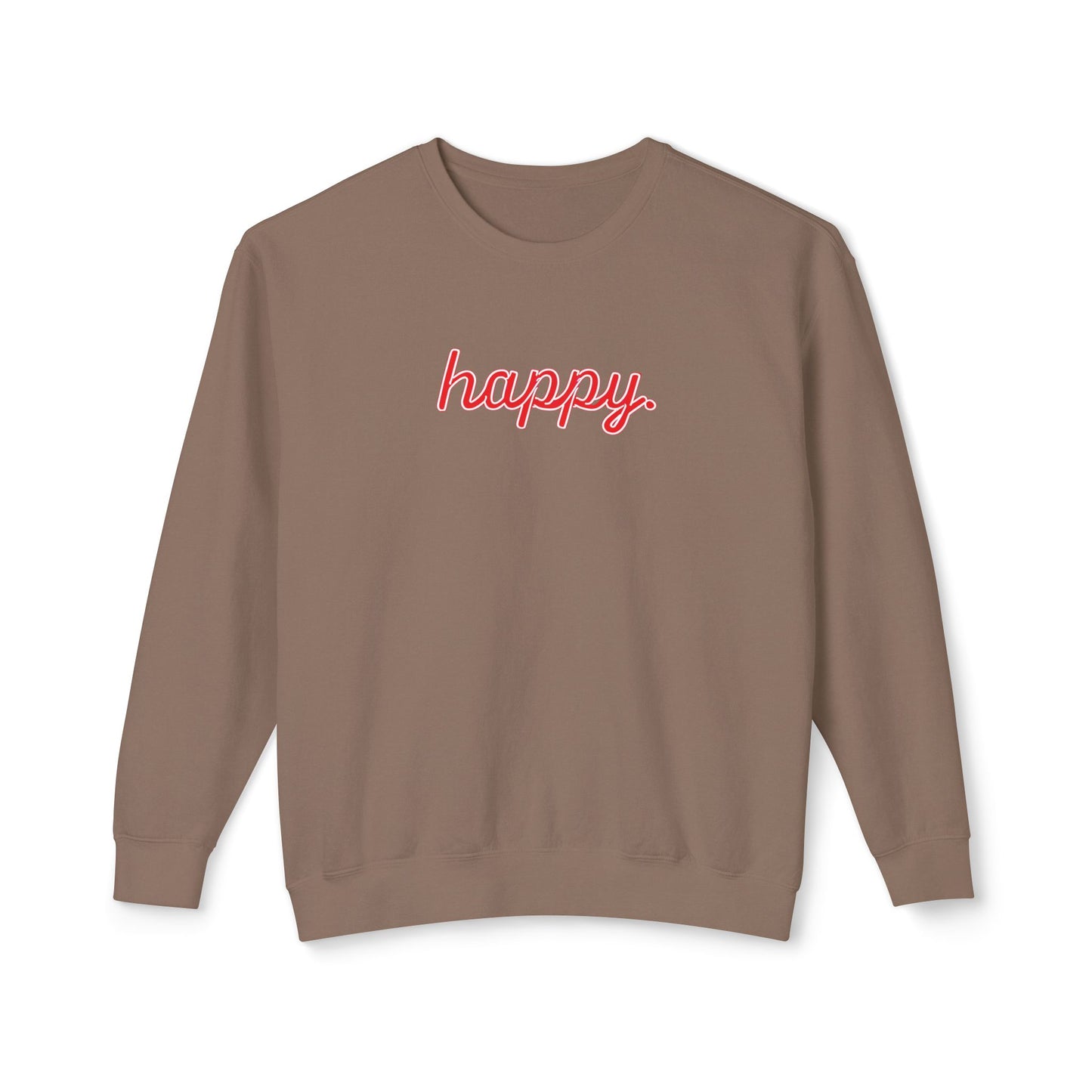 Happy Unisex Crewneck Sweatshirt