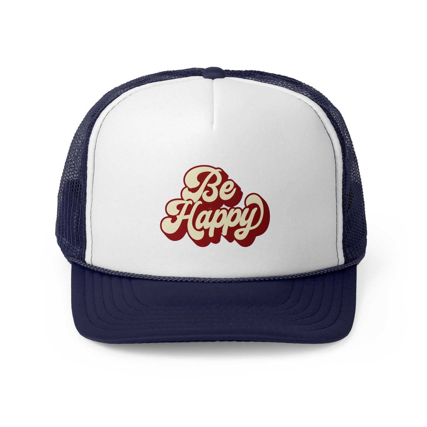 Be Happy Trucker Caps