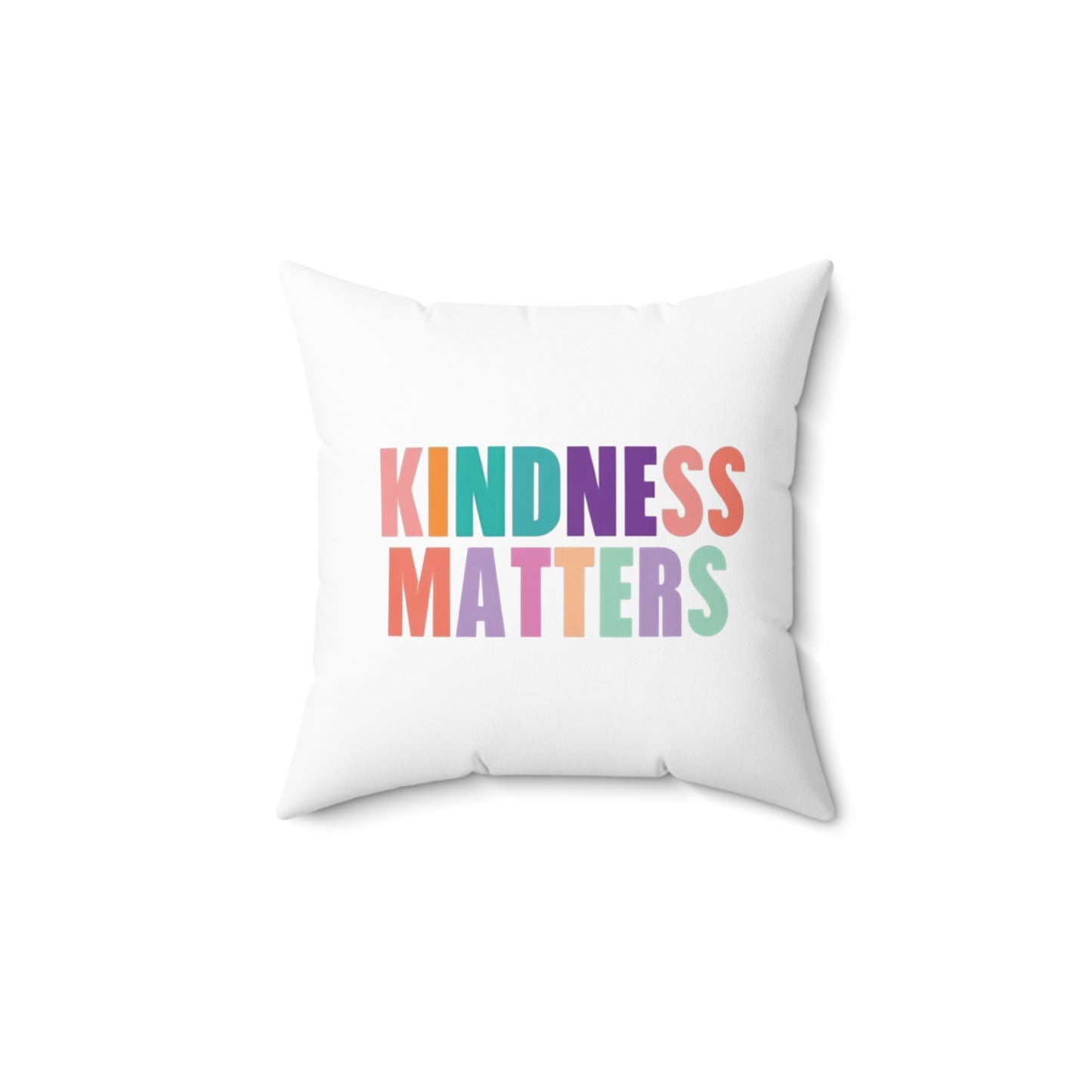 Kindness Matters Square Pillow