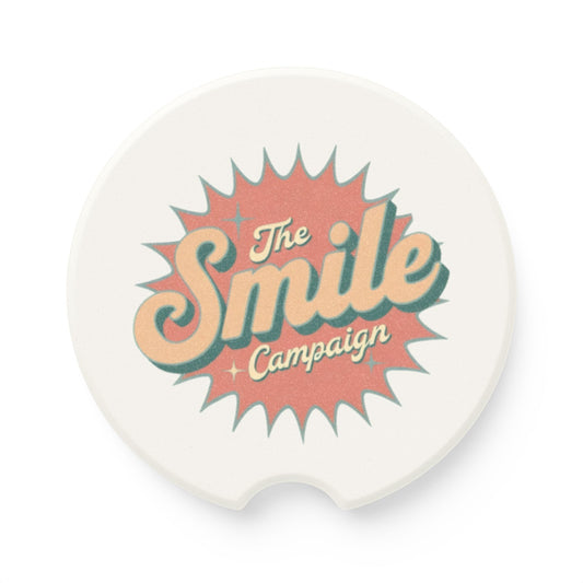 The Smile Campaign - Soapstone Car Coaster
