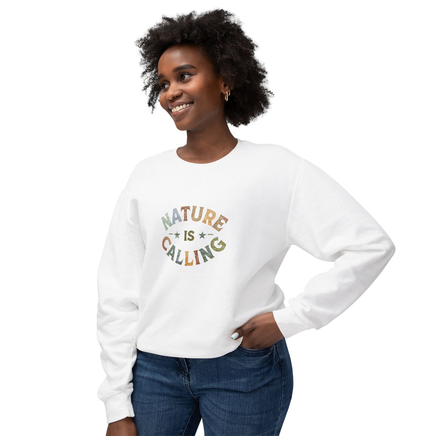 Nature Is Calling Unisex Crewneck Sweatshirt