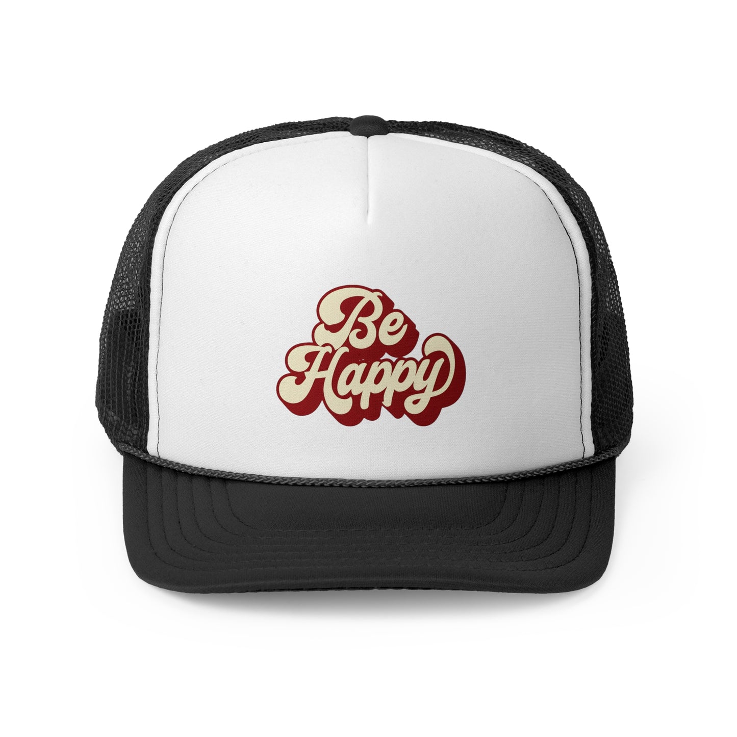 Be Happy Trucker Caps