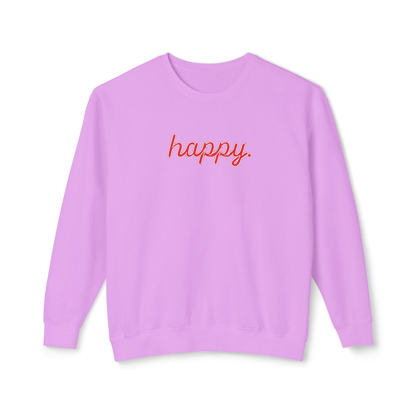Happy Unisex Crewneck Sweatshirt