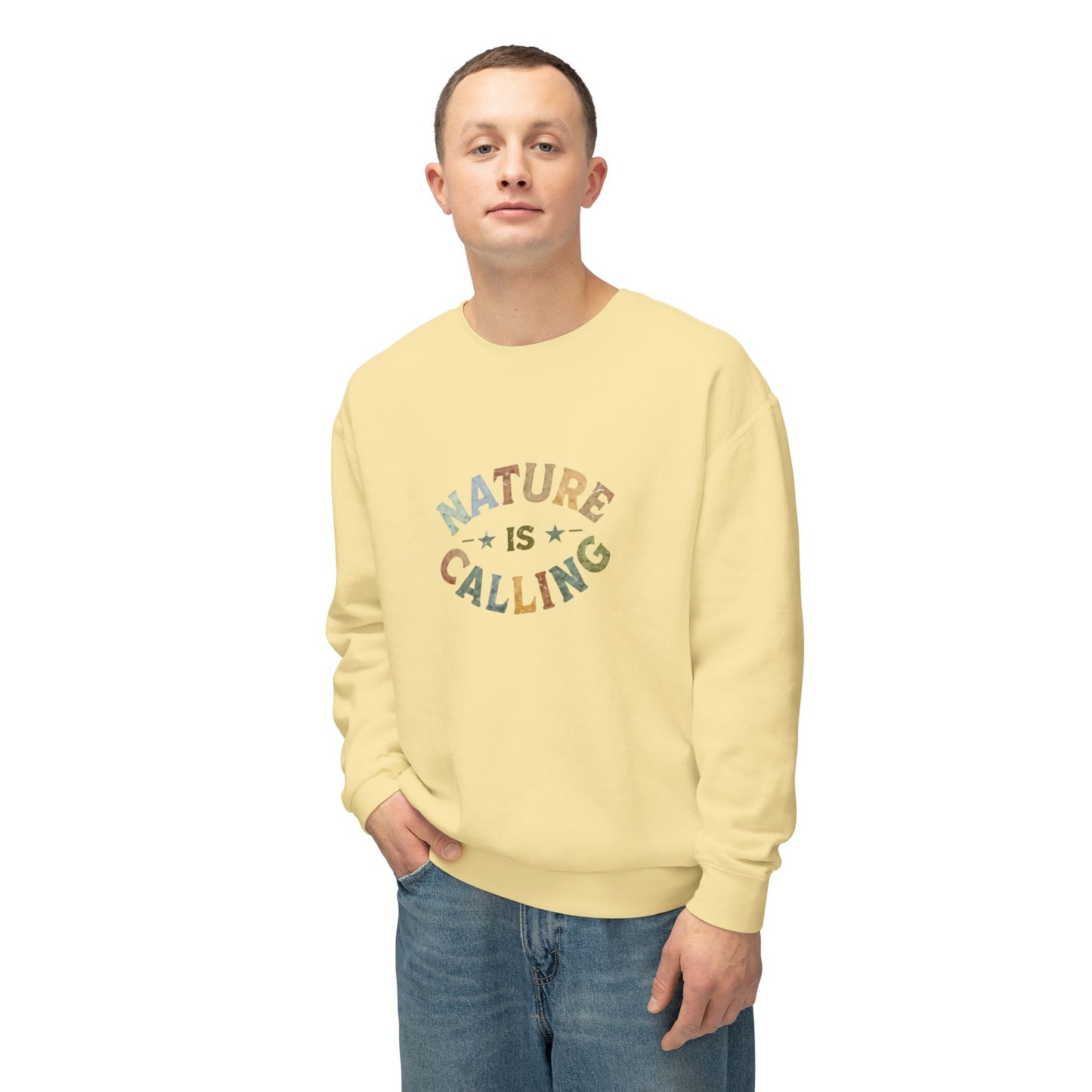 Nature Is Calling Unisex Crewneck Sweatshirt