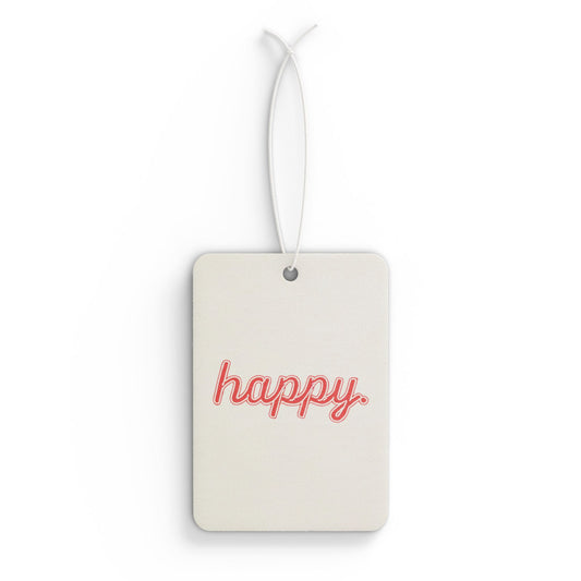 Happy Car Air Freshener