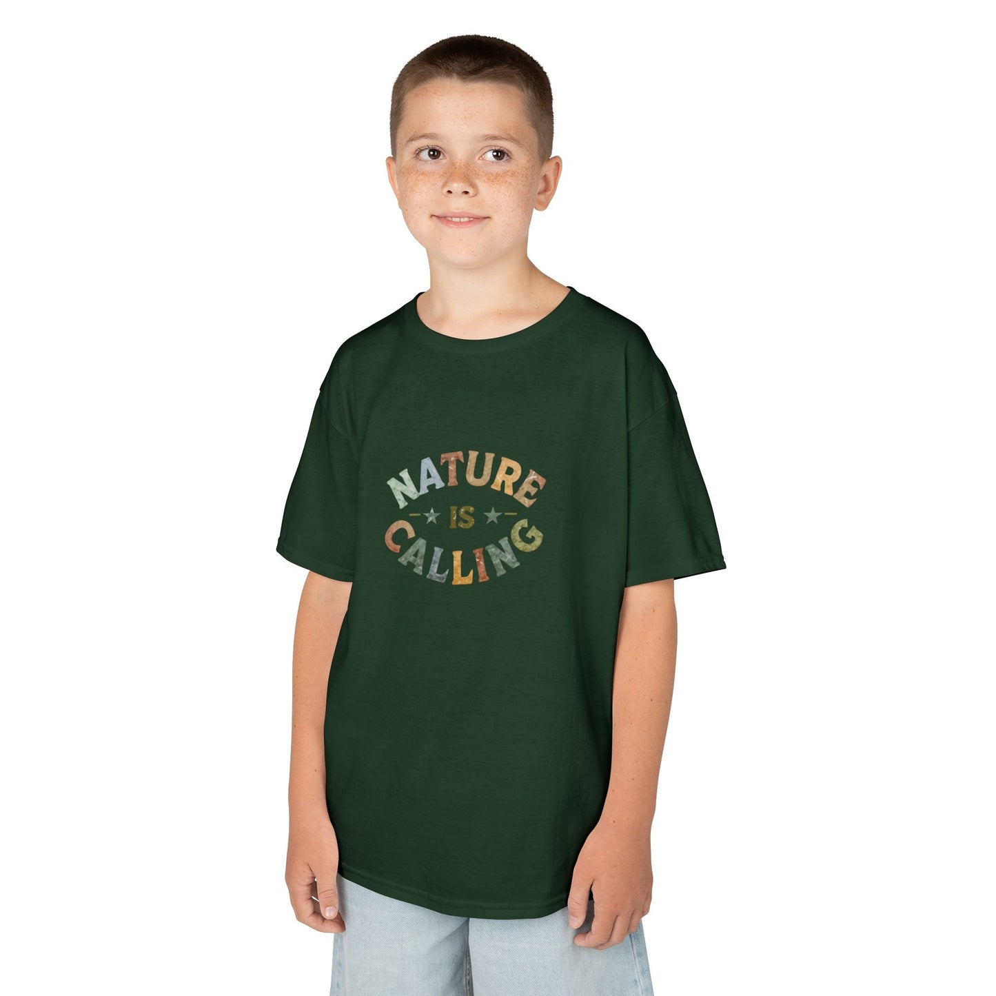 Nature Is Calling Kids Tee