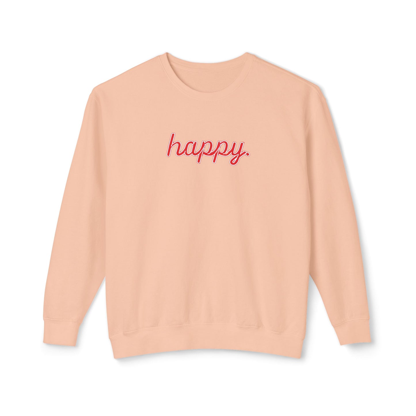 Happy Unisex Crewneck Sweatshirt
