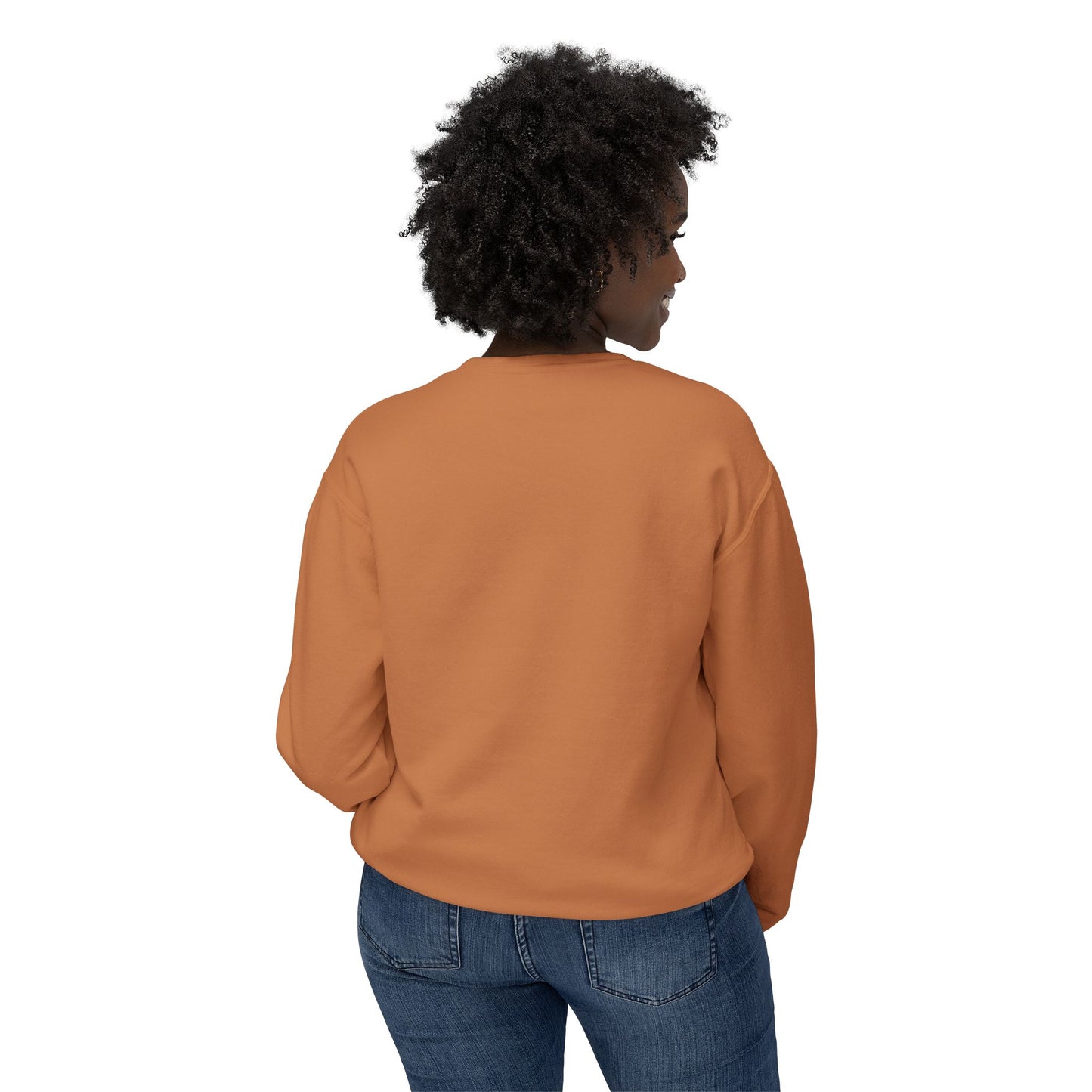 Optimistic  Unisex Lightweight Crewneck Sweatshirt