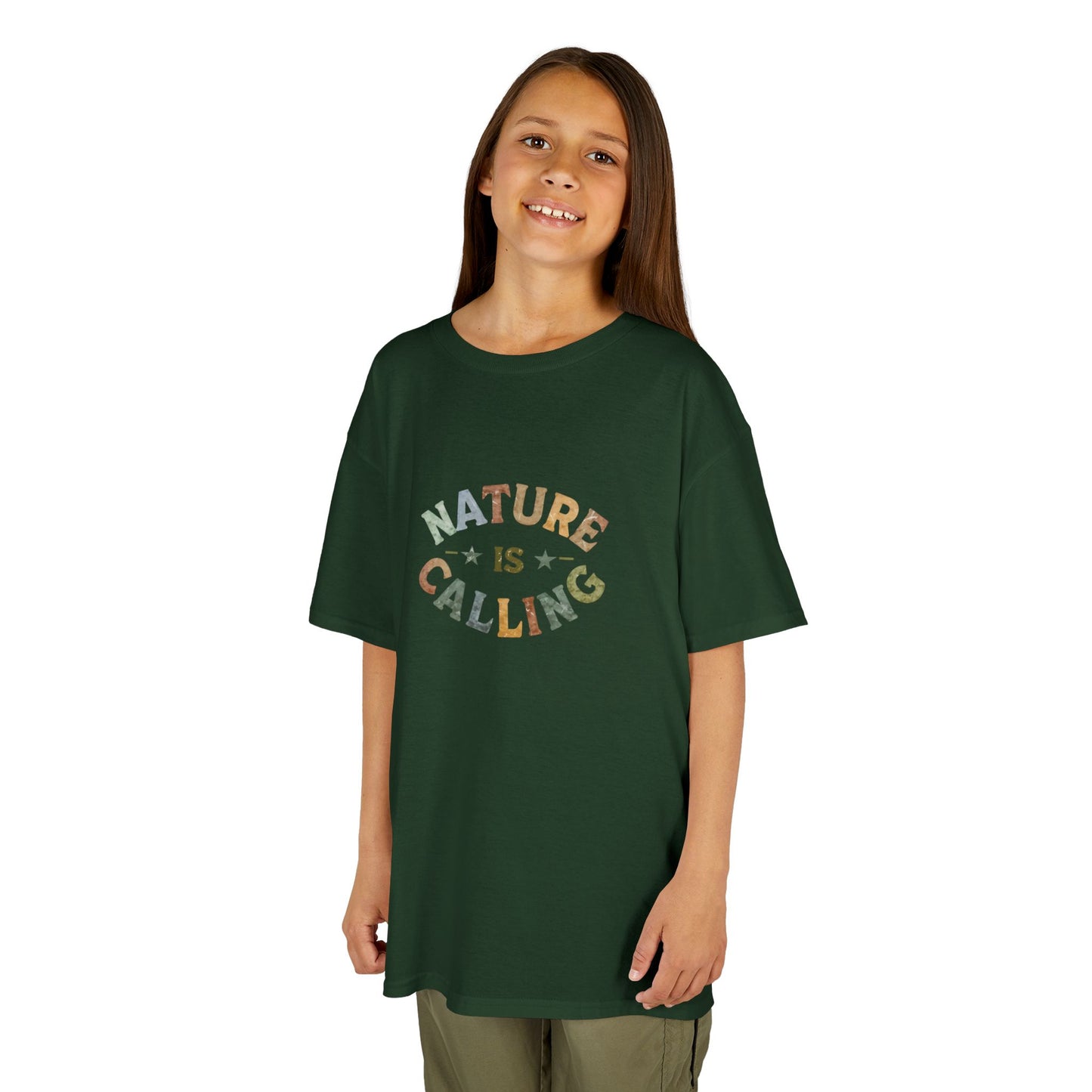 Nature Is Calling Kids Tee