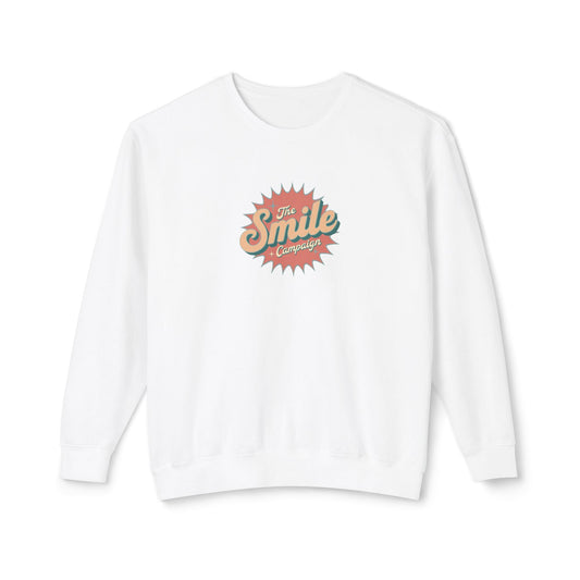The Smile Campaign Unisex Lightweight Crewneck Sweatshirt