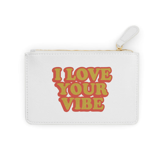 I Love Your Vibe Mini Clutch Bag