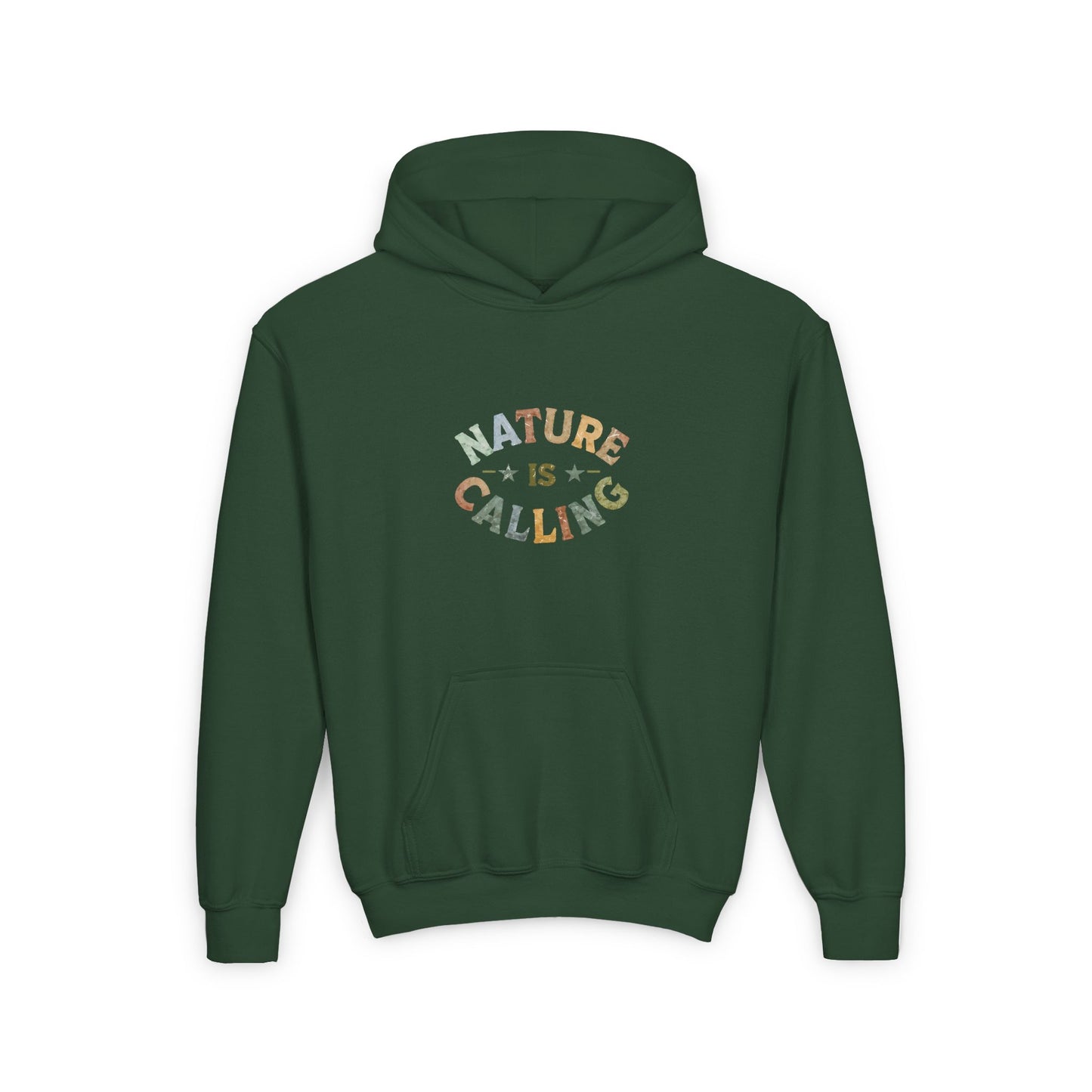 Nature Is Calling Kids Hoodie
