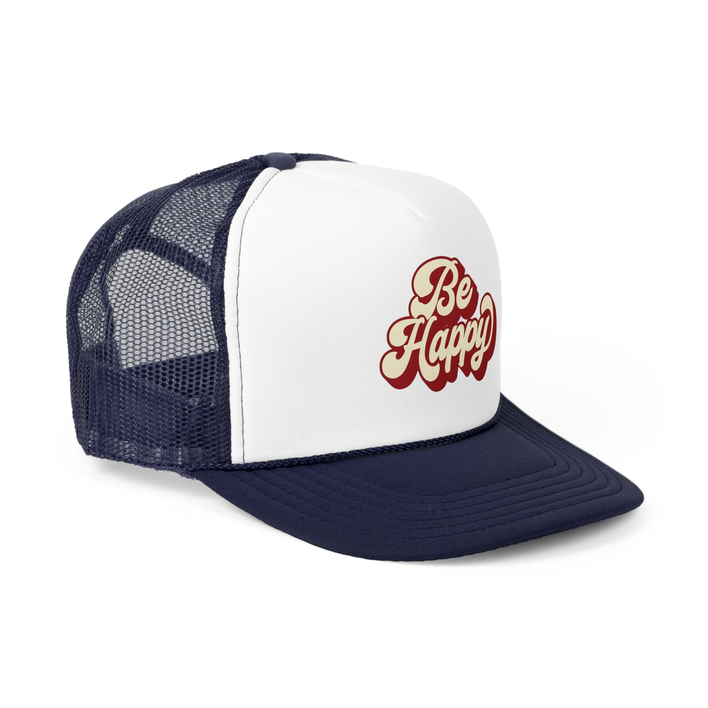 Be Happy Trucker Caps