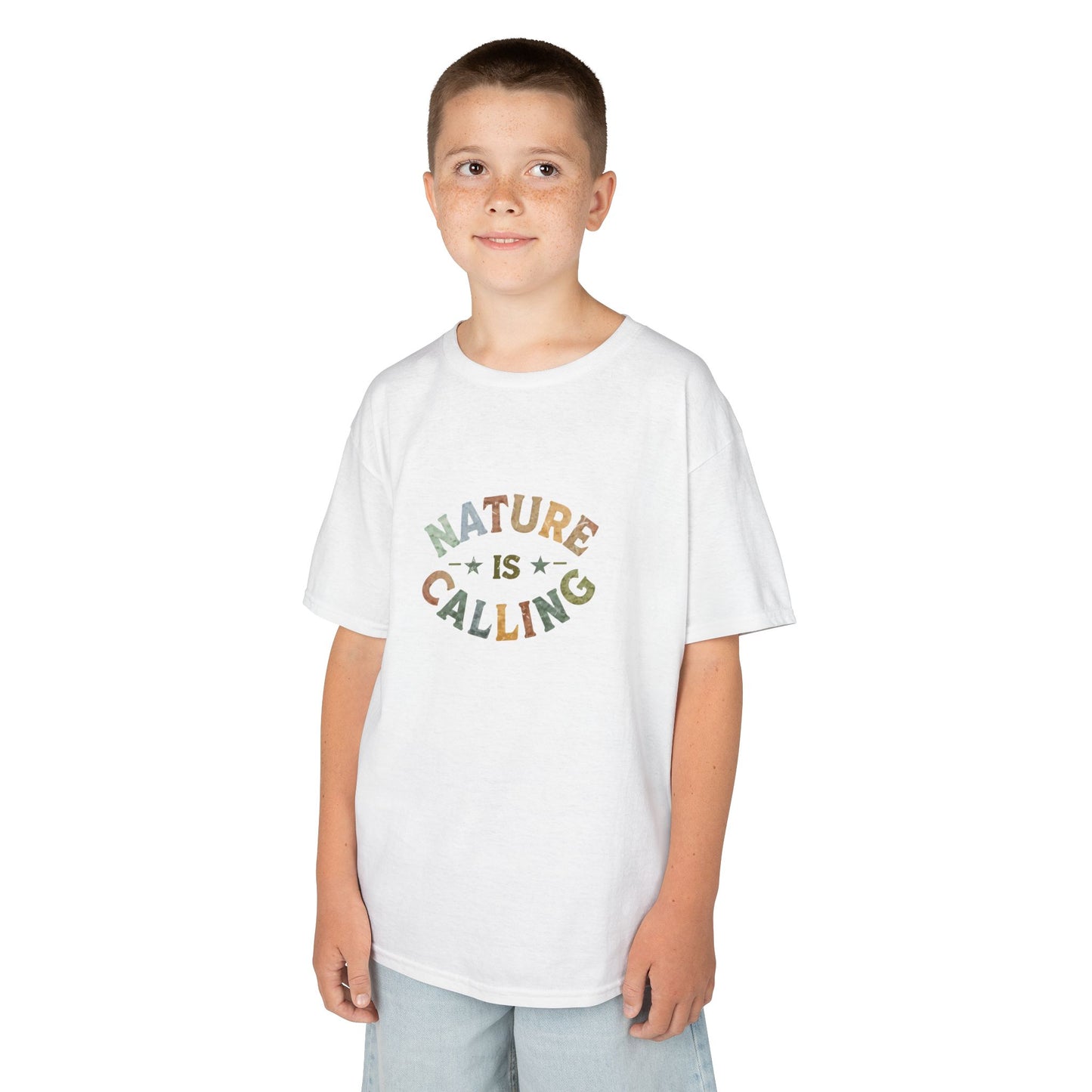 Nature Is Calling Kids Tee
