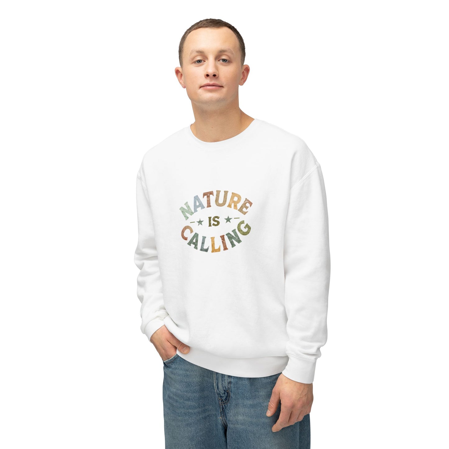 Nature Is Calling Unisex Crewneck Sweatshirt
