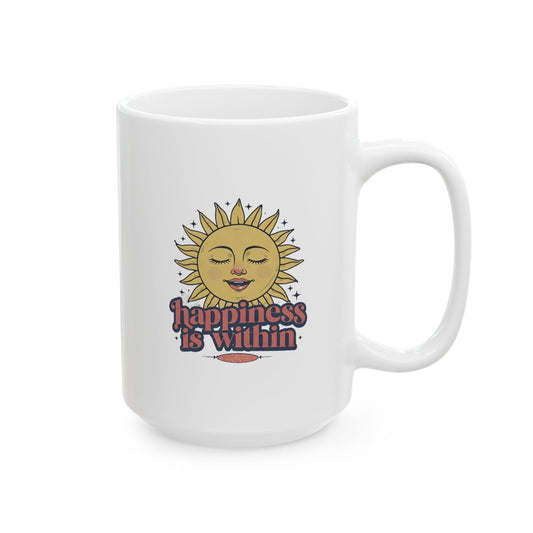 Happiness Is Within Mug 15oz
