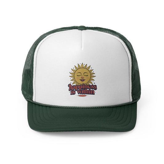 Happiness Is Within Trucker Caps