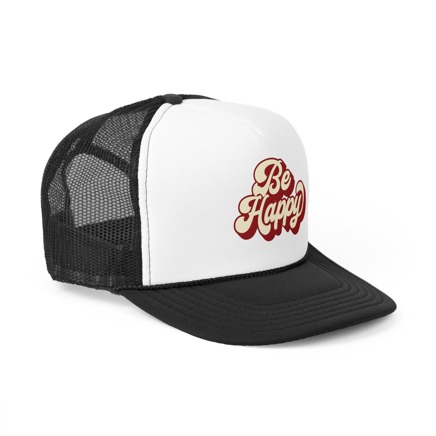 Be Happy Trucker Caps