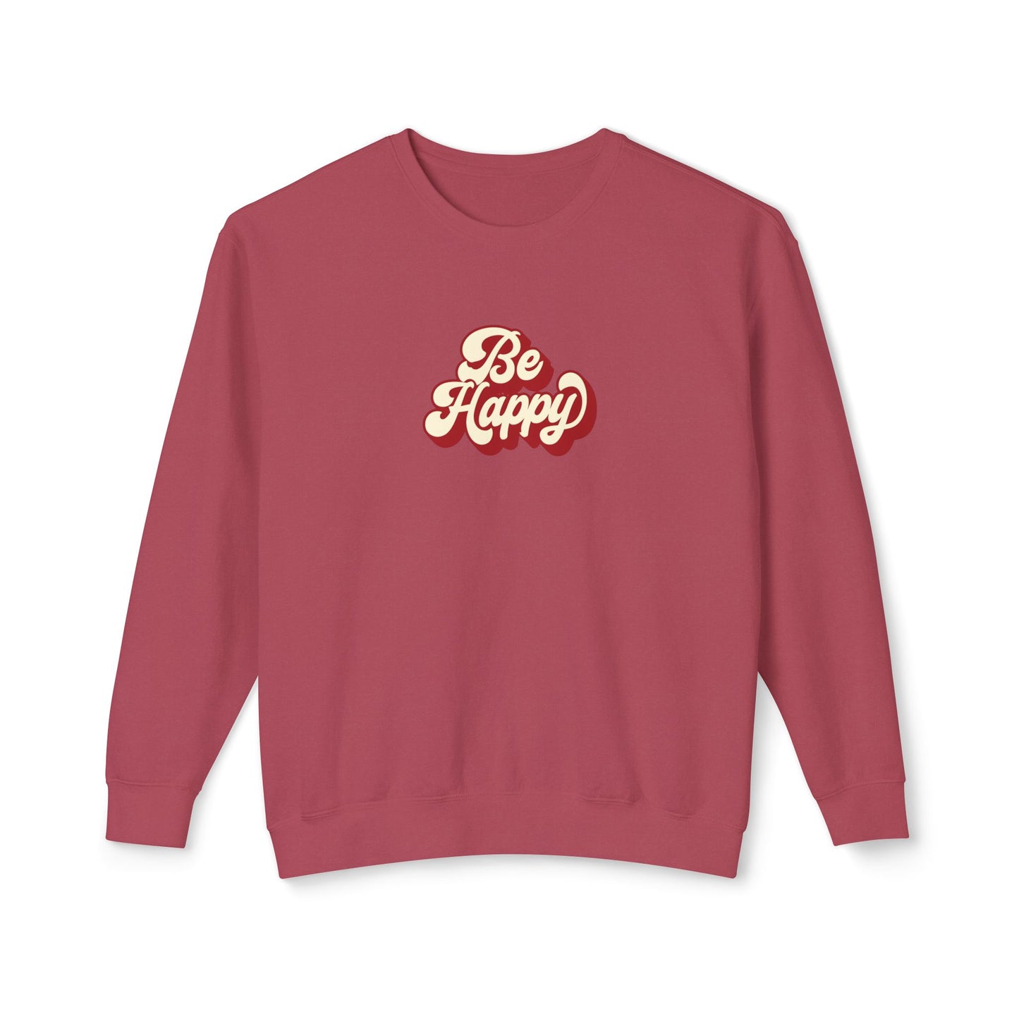 Be Happy Unisex Crewneck Sweatshirt