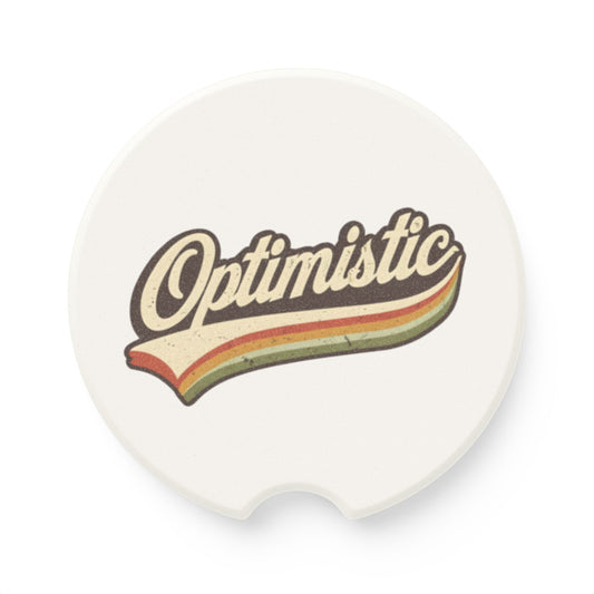 Optimistic Soapstone Car Coaster