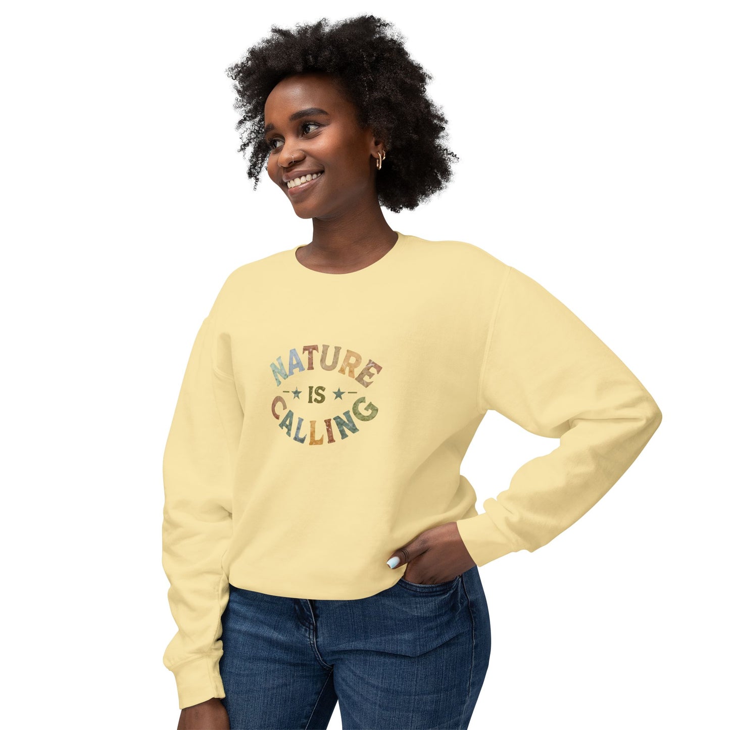 Nature Is Calling Unisex Crewneck Sweatshirt