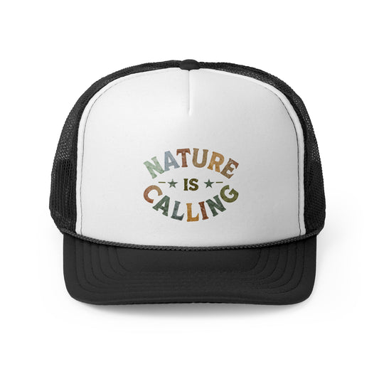 Nature Is Calling Trucker Caps