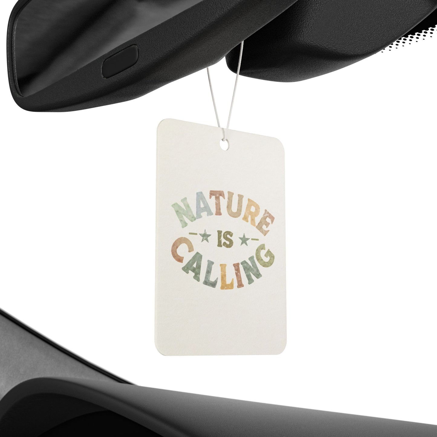 Nature Is Calling Car Air Freshener