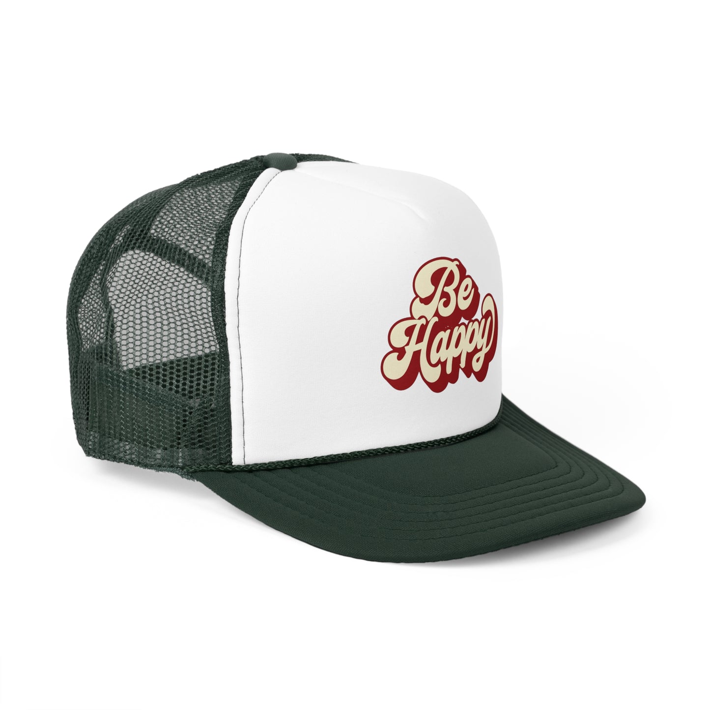 Be Happy Trucker Caps